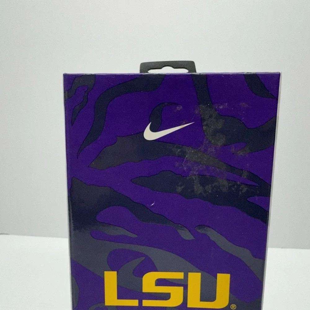 Nike LSU Vapor Jet 2.0 Football Gloves Size Large NEW IN BOX